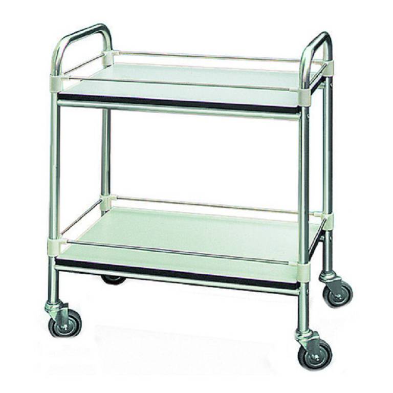 CARRELLO 2RIPIANI C/RUOTE